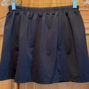 Tennis skort black
